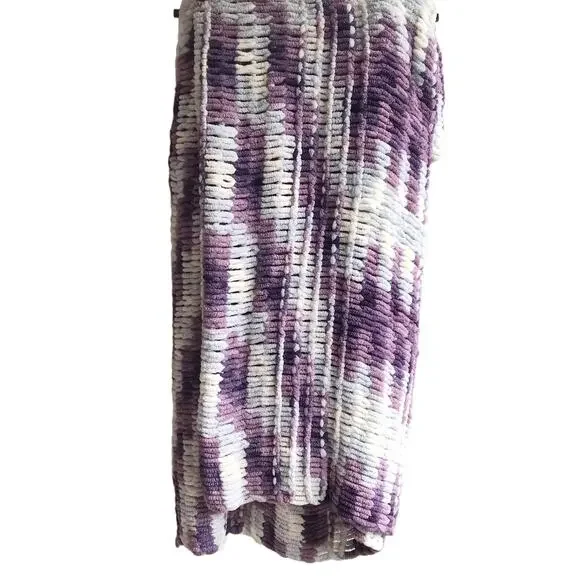 Handmade Ombre Knit Blanket Throw - Picture 12 of 16